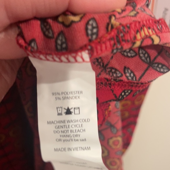 Lularoe Azure midi skirt size large - Picture 3 of 3